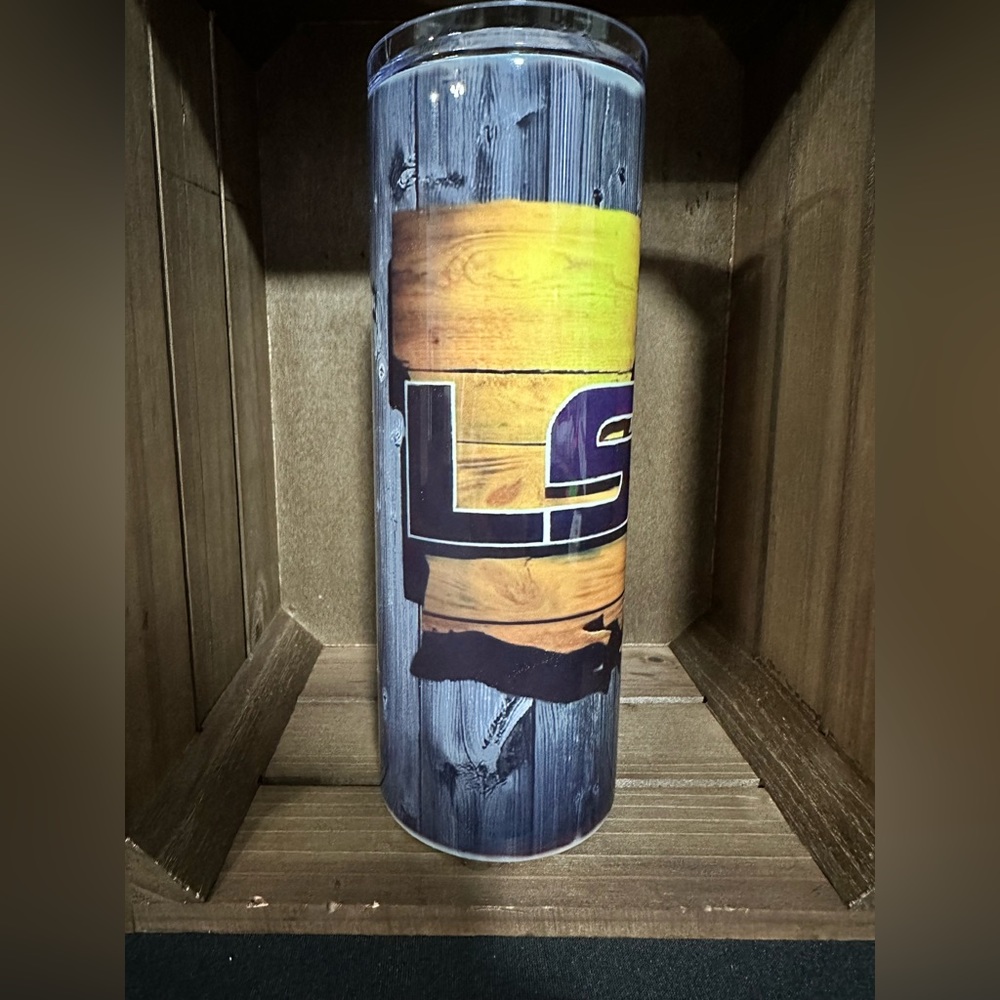 Stainless steel tumbler 20oz LSU